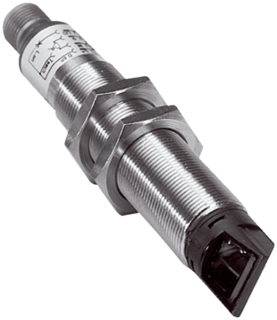 Lichttaster ohne Hintergrundunterdrückung V18, Bauform M18, Sn=2-250mm, PNP, L.ON/D.ON, 10-30VDC, Laser, Messing, Abmessungen(DxL)=M18x107.7mm, Anschluss Stecker M12, 4-Polig