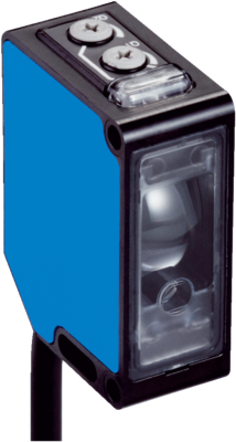 Lichttaster mit Hintergrundausblendung WT, Quader Bauform, Sn=200-2.500mm, PNP, L.ON/D.ON, 10-30VDC, Laser, Kunststoff, Abmessungen(BxHxT)=17.4x45.6x34.7mm, Anschluss Stecker M12, 5-Polig