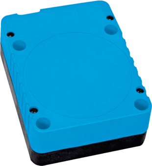 Capteur inductif IQL, modèle 80 mm rectangulaire en plastique, Sn = 60 mm, non affleurant, NPN, NO / NC, 10-30VDC, bornes de racordement, 4 pôles