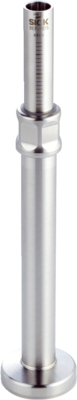 Tube télescopique de conception hygiénique, droit, avec fermeture à baïonnette avec bride. Dimensions (L x H x L): 40mm 165mm 40mm, acier inoxydable,convient pour BeftecHD de conception hygiénique