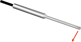 Fibre optique LL3 pour GLL170 (T), WLL180T. Principe de détection: système unidirectionnel. Fibre: plastique, gaine: plastique, tête de guidage de lumière: acier inoxydable, longueur 2000mm