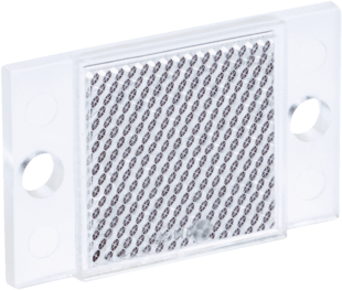 Réflecteur triple fin C11, à visser, adaptés à la détection d'objets transparents. Température ambiante, fonctionnement: –20° C ... + 99° C