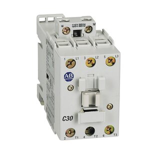 Contacteur de puissance, 15kW/400V, AC-3, 30A, 3 contacts principaux. Tension de commande 36V 50/60Hz