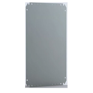 Montageplatte für Wandgehäuse MAS 600x400m, Stahl verzinkt,, HxB 570x350mm.