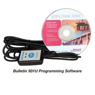 Programierkabel für Serie 931U, inkl. Software