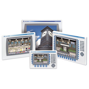 Panelview Plus6 1200 Graphic Terminal, Windows CE 6.0, Touchscreen + Tastatur, Ethernet + RS232,. 120V/240VAC