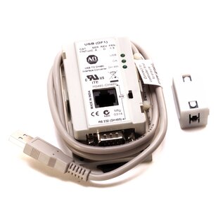 Isolierter Link-Koppler für programmierbare Controller, Schnittstelle zu DH-485-Ports an SLC-500-PLC, USB / RJ-45 / RS-485- Anschluss und einem 9-poligen D-Shell RS-232