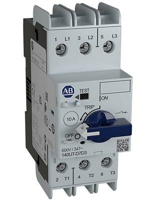 Disjoncteur de puissance, taille D, 3-pol., In max. 6A, ICU/ICS 100/65kA (415VAC), thermique et magnétique fixe