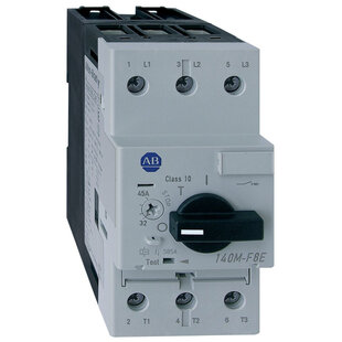 Disjoncteur de démarreurs, taille F, 3 pôles, In max. 45A, ICU/ICS 65/50kA (400VAC), magnétiquement fixe