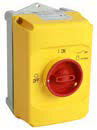 Boîtier pour 140MP, IP65, poignée jaune/rouge