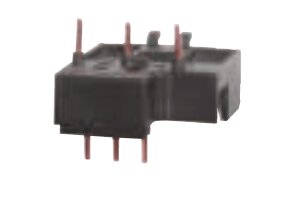 Module de connexion du disjoncteur-moteur J7MN-3 aux petits contacteurs J7KNA (adaptateur de rail DIN non nécessaire)