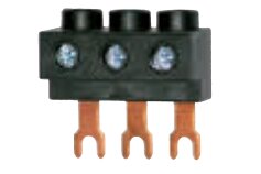 Borne d'alimentation Fourche pour jeu de barres compact pour disjoncteur-moteur J7MN-3*, 6-25mm².