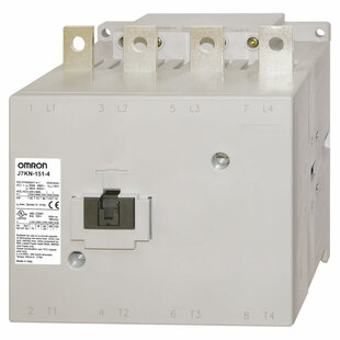 Contacteurs de puissance de la série J7KN, 90kW/400V, AC-3, 175A, 4 contacts principaux, tension de commande = 24V AC/DC