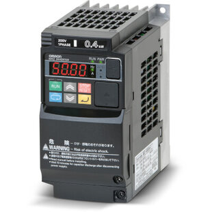 Variateur de fréquence MX2, 2.2kW, 11A, 1x230V c.a., contrôle vectoriel open loop, IP20, fréquence 1kHz