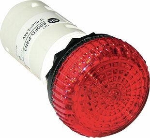 Monolith-Meldeleuchten LED, Farbe: Rot, 24VAC/DC.