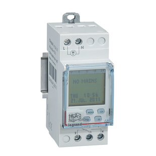 Digitale Zeitschaltuhr MicroRex Plus D22, 2C/O, 16A, 230V/50-60Hz, Typ: A43109. 2 Kanal