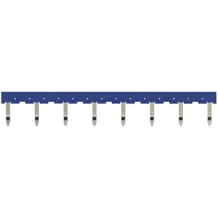 Barettes de connexion isolées, 15,5 mm, 8 broches, bleu pour P2RF-*-PU