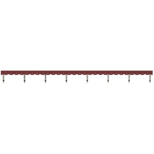 Steckbrücke, 31mm, 8-polig, rot zu PYF-*-PU