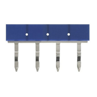 Barettes de connexion isolées, 6,2 mm, 2 broches, bleu pour G2RV-SR/G3RV-SR