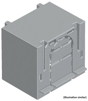 Anschlussraumabdeckung AA-KETO-000-3-36, Abdeckung des Kabelanschlussbereichs unten, geeignet für KETO Größe 000, 3polig