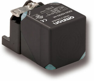 Capteur inductif E2Q5, modèle plastique rectangulaire 120mm, Sn = 40mm, non affleurant, NPN, NO / NC, 10-30VDC, connecteur M12, 4 pôles