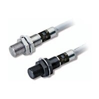 Ind. Sensor E2EF, Bauform M12 Edelstahl, Sn=3mm, bündig, N.O., 10-30VDC, Anschluss Stecker M12, 0.3m, 4-Polig