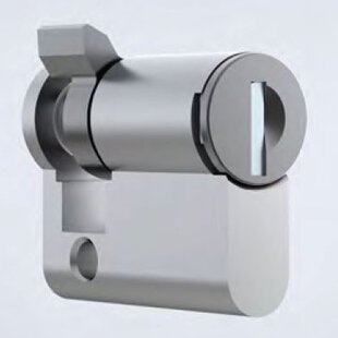 Profilhalbzylinder Doppelbart 3mm für Polyestergehäuse UCP/UCPT