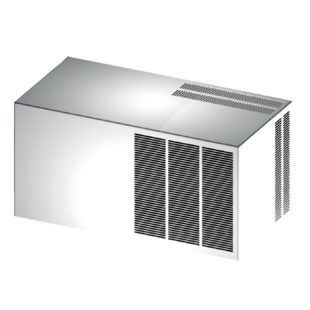 Climatisation système de toit ARC200.000, 2000W, 230VAC, +20...+55°C, avec thermostat électrique, Dimensions: 400x400x800mm