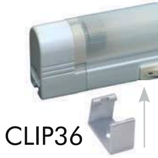 Befestigungsclip CLIP36 zu Schaltschrankleuchte LAMP36, Kunststoff