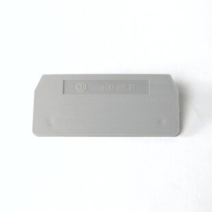 Plaque d'extrémité, borne à ressort, gris, pour 1492-L3T, -LG3T.