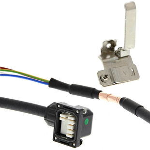 Câble de frein pour servos série 1S, 1.5m, pour moteur 230V, R88M-1M(100/200/400/750)30(H/T)-BS2